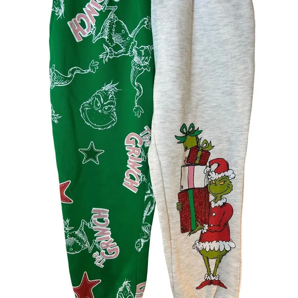 THE GRINCH-DR SEUSS Girl’s 2 piece Sweatsuit / Size: Small